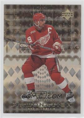 1999-00 Upper Deck Black Diamond - Diamonation #D19 - Steve Yzerman