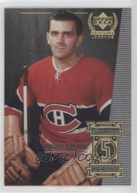 1999-00 Upper Deck Century Legends - [Base] #5 - Maurice Richard