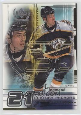 1999-00 Upper Deck Century Legends - [Base] #77 - David Legwand