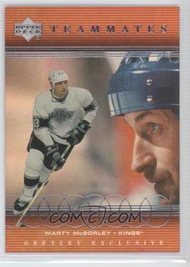 1999-00 Upper Deck Gretzky Exclusive - [Base] #61 - Wayne Gretzky, Marty McSorley