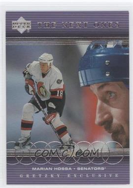 1999-00 Upper Deck Gretzky Exclusive - [Base] #84 - Marian Hossa, Wayne Gretzky