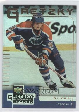 1999-00 Upper Deck Gretzky Performance for the Record McDonald's - [Base] #9 - Wayne Gretzky