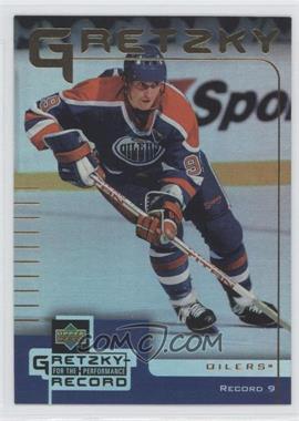 1999-00 Upper Deck Gretzky Performance for the Record McDonald's - [Base] #9 - Wayne Gretzky