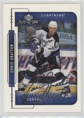 1999-00 Upper Deck MVP - [Base] - Silver Script #193 - Chris Gratton