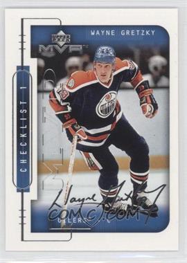 1999-00 Upper Deck MVP - [Base] - Silver Script #219 - Wayne Gretzky