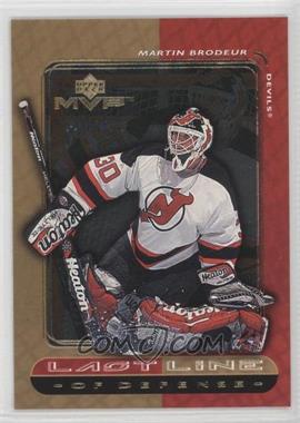 1999-00 Upper Deck MVP - Last Line #LL2 - Martin Brodeur