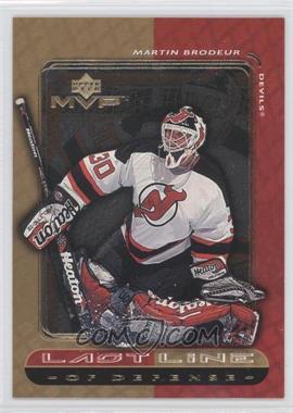 1999-00 Upper Deck MVP - Last Line #LL2 - Martin Brodeur