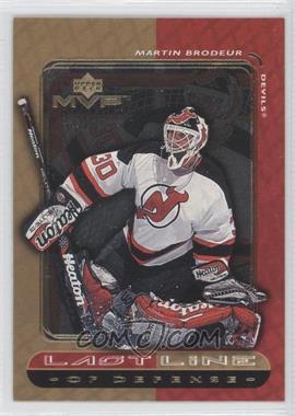 1999-00 Upper Deck MVP - Last Line #LL2 - Martin Brodeur