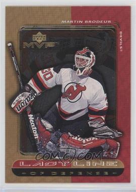 1999-00 Upper Deck MVP - Last Line #LL2 - Martin Brodeur