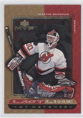 1999-00 Upper Deck MVP - Last Line #LL2 - Martin Brodeur