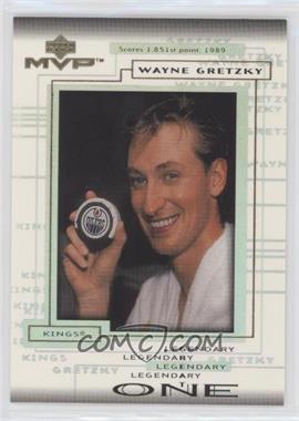 1999-00 Upper Deck MVP - Legendary One #LO-6 - Wayne Gretzky