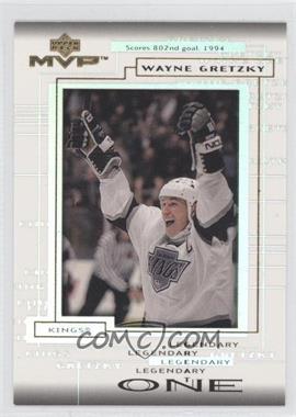 1999-00 Upper Deck MVP - Legendary One #LO-7 - Wayne Gretzky