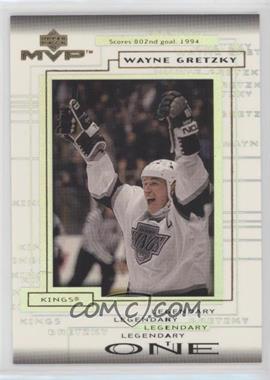 1999-00 Upper Deck MVP - Legendary One #LO-7 - Wayne Gretzky