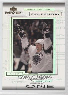 1999-00 Upper Deck MVP - Legendary One #LO-7 - Wayne Gretzky