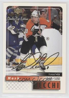 1999-00 Upper Deck MVP Stanley Cup Edition - [Base] - Gold Script #134 - Mark Recchi /100