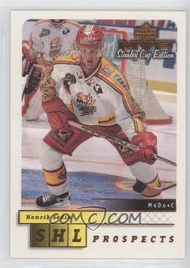 1999-00 Upper Deck MVP Stanley Cup Edition - [Base] #218 - Henrik Sedin