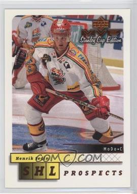 1999-00 Upper Deck MVP Stanley Cup Edition - [Base] #218 - Henrik Sedin