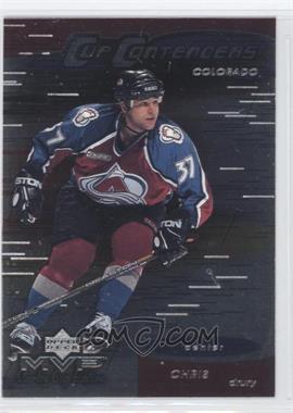 1999-00 Upper Deck MVP Stanley Cup Edition - Cup Contenders #CC4 - Chris Drury