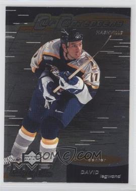 1999-00 Upper Deck MVP Stanley Cup Edition - Cup Contenders #CC5 - David Legwand