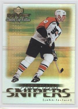 1999-00 Upper Deck MVP Stanley Cup Edition - Second Season Snipers #SS8 - John LeClair