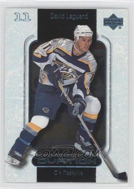 1999-00 Upper Deck Ovation - [Base] #32 - David Legwand