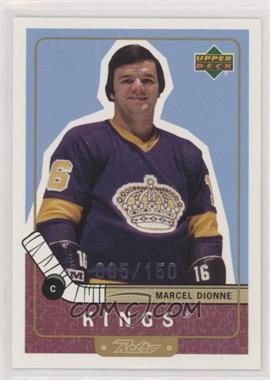 1999-00 Upper Deck Retro - [Base] - Gold #103 - Marcel Dionne /150