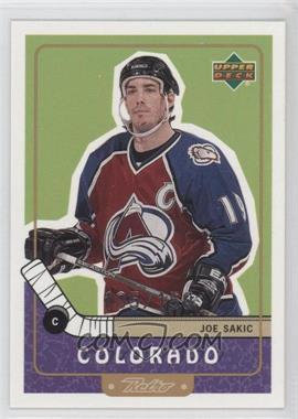 1999-00 Upper Deck Retro - [Base] - Gold #21 - Joe Sakic /150