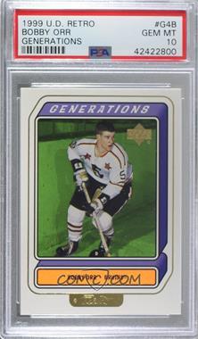 1999-00 Upper Deck Retro - Generations #G4B - Bobby Orr [PSA 10 GEM MT]