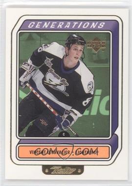 1999-00 Upper Deck Retro - Generations #G5C - Vincent Lecavalier