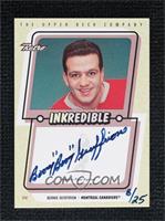 Bernie Geoffrion #/25