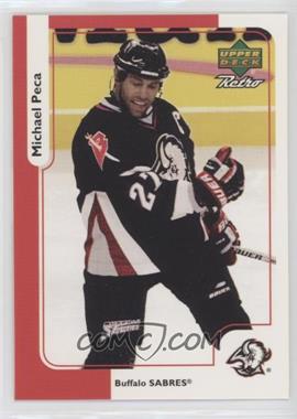 1999-00 Upper Deck Retro McDonald's - [Base] #MCD-13 - Michael Peca