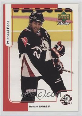 1999-00 Upper Deck Retro McDonald's - [Base] #MCD-13 - Michael Peca