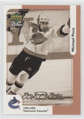 1999-00 Upper Deck Retro McDonald's - [Base] #MCD-13R - Michael Peca