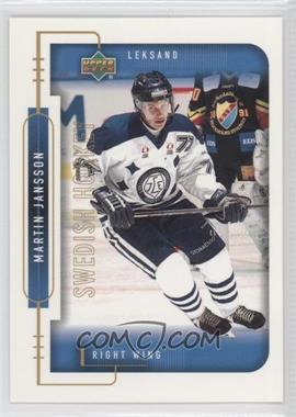 1999-00 Upper Deck Swedish - [Base] #111 - Martin Jansson