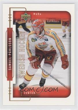 1999-00 Upper Deck Swedish - [Base] #182 - Samuel Pahlsson