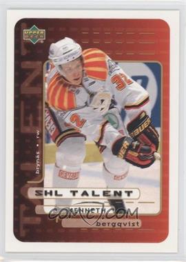 1999-00 Upper Deck Swedish - [Base] #202 - SHL Talent - Kenneth Bergqvist