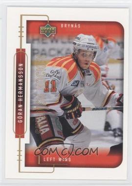 1999-00 Upper Deck Swedish - [Base] #27 - Goran Hermansson