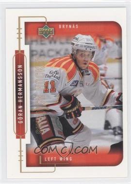 1999-00 Upper Deck Swedish - [Base] #27 - Goran Hermansson