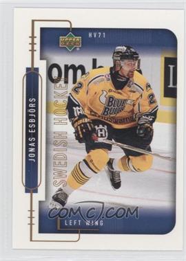 1999-00 Upper Deck Swedish - [Base] #93 - Jonas Esbjors