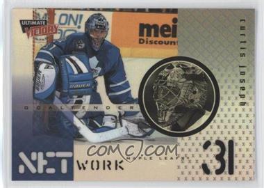 1999-00 Upper Deck Ultimate Victory - NetWork #NW 8 - Curtis Joseph