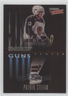 1999-00 Upper Deck Ultimate Victory - Smokin' Guns #sg-8 - Patrik Stefan