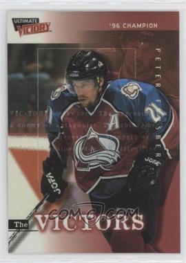 1999-00 Upper Deck Ultimate Victory - The Victors #V-7 - Peter Forsberg