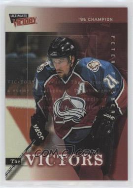 1999-00 Upper Deck Ultimate Victory - The Victors #V-7 - Peter Forsberg