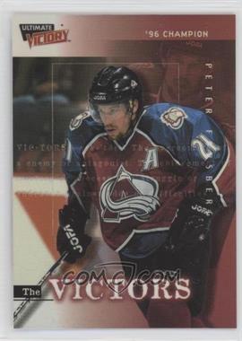 1999-00 Upper Deck Ultimate Victory - The Victors #V-7 - Peter Forsberg