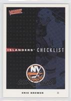 Eric Brewer, New York Islanders Checklist