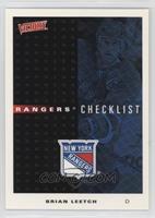 Rangers Checklist (Brian Leetch)