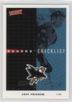 Sharks Checklist (Jeff Friesen)