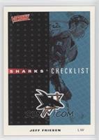 Sharks Checklist (Jeff Friesen)