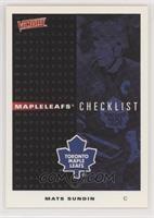 Mapleleafs Checklist [EX to NM]