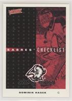 Sabres Checklist